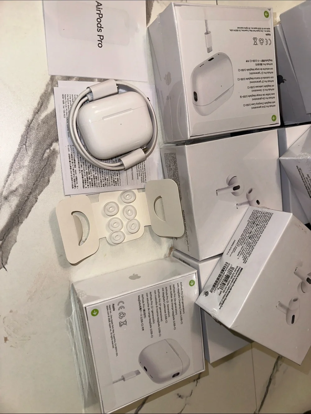Apple AirPods Pro True Wireless Earbuds with Charging Case - White